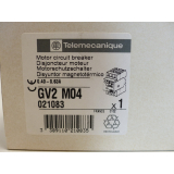 Telemecanique GV2 M04 motor protection switch > unused! <