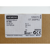 Siemens 6ES7154-2AA01-0AB0 Interface module > unused!...