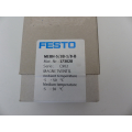 Festo MEBH-5 / 3B-1/8-B solenoid valve 173028> unused! <