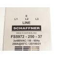 Schaffner FS5972-250-37 line filter