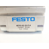 Festo AEVU-63-25-P-A Kompaktzylinder 156967 - ungebraucht! -