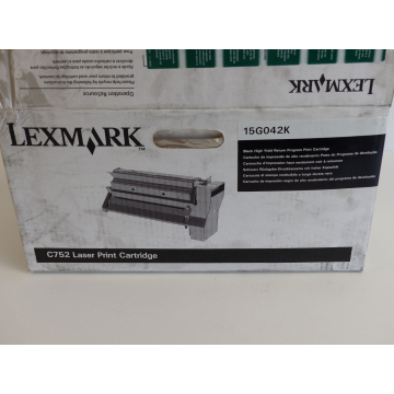 Lexmark 15G042K Black Print Cartridge - Unused! -