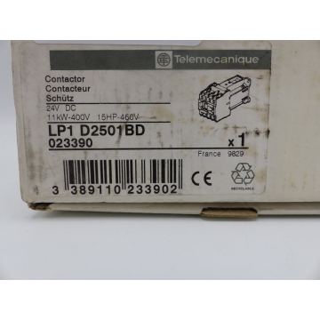 Telemecanique LP1 D2501 BD 023390 contactor> unused! <