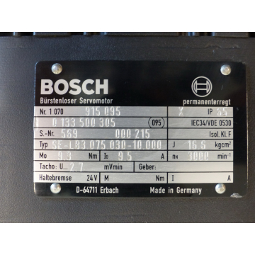 Bosch SE-LB3.075.030-10.000 SN: 569 + ROD 426.0013-5000 - unused !! -