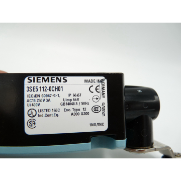 Siemens 3SE5112-0CH1 position switch> unused! <
