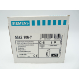 Siemens 5SX2106-7 C6, ~230/400V, Leistungsschutzschalter,> ungebraucht! <