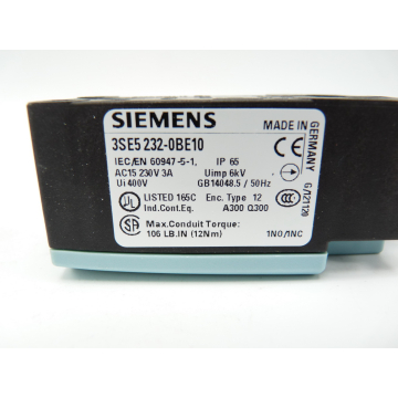 Siemens 3SE5232-0BE10, position switch,> unused! <