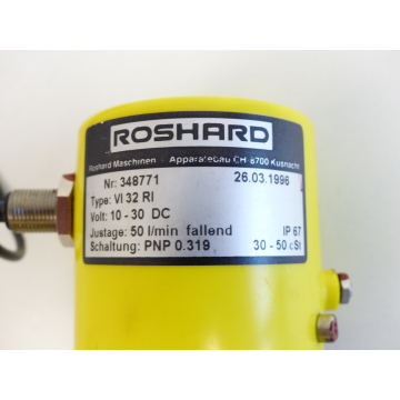 Roshard VI 32 RI flow switch SN:348771 - unused! -