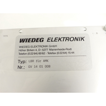 Wiedeg Elektronik LBR for AMK SN:GV 14 01 008 - unused!