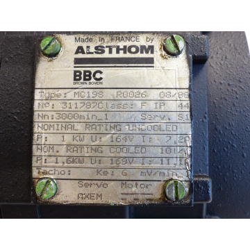 ALSTHOM BBC MC19S R0026 disc rotor SN:311787C - unused!