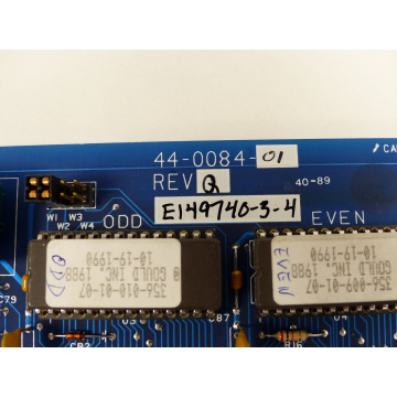 Gettys 44-0084-01 Servo Drive PCB Circuit Board SN:E149740-3-4 - unused!
