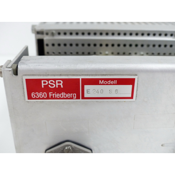PSR E240 S6 Lift control