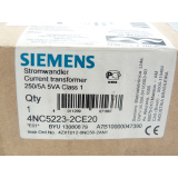 Siemens 4NC5223-2CE20, Stromwandler, > ungebraucht! <