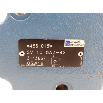 Rexroth Hydraulics SV 10 GA2-42 Check valve - unused!