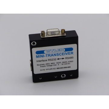 Wyler Mini-Transceiver Interface RS232-RS485 ohne Netzteil - ungebraucht !-
