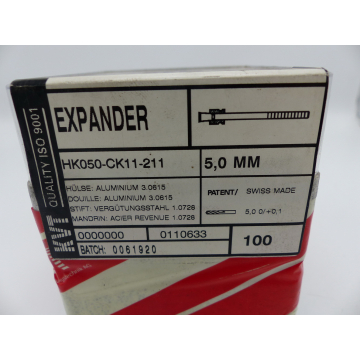 Koenig Expander HK050-CK11-211 5.0 mm VPE 100stk. > ungebraucht! <