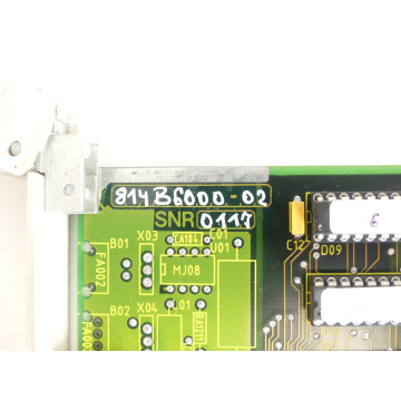 Liebherr 814B6000-02 MPAT card SN:0117