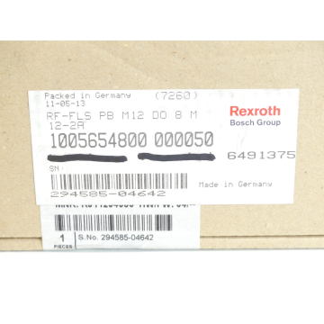 Rexroth RF-FLS PB M12 00 8 M MNR: R911294585 SN:294585-04642 - ungebraucht! -
