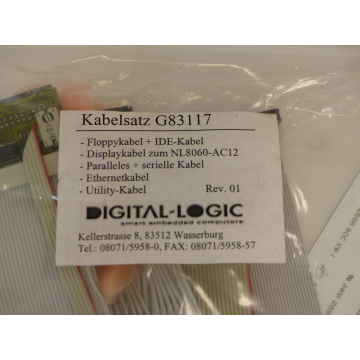 Digital-Logic cable set G83117 / Don Connex E162690 - unused! -