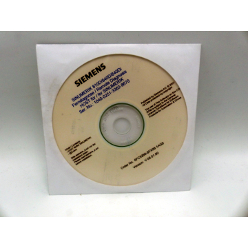 Siemens 6FC5260-6FX08-1AG0 Remote diagnostics CD > unused! <