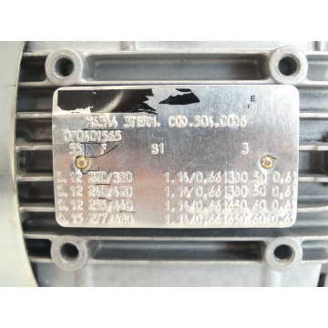 Indur  US 302 i= 14.18 Stirnradgetriebemotor SN:070401565
