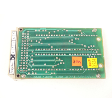 Siemens 6ES5370-0AA41 Memory module with NEC D2716D Eproms issue 1
