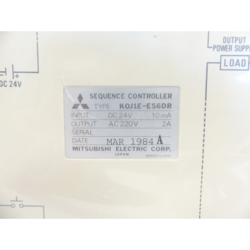 Mitsubishi K0J1E-E56DR Sequence Controller Melsec-K 24V 220V - unused