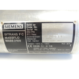 Siemens SITRANS F C MASSFLOW MASS 2100 FDK: 083L2551 SN:289371N124