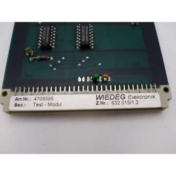 Wiedeg Elektronik 470595 Test - Modul Z.Nr.: 632.015/1.2 > ungebraucht! <
