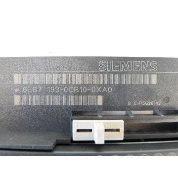 Siemens 6ES7193-0CB10-0XA0 Terminalblock S C-P5G26142