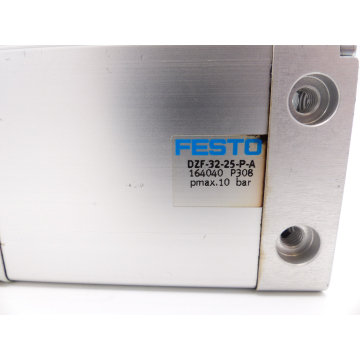 Festo DZF-32-25-P-A 164040 P308 pmax. 10 Bar Flachzylinder