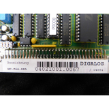 Digalog HC-C64 CPU-Karte S.-Nr. 04021001.0067   - ungebraucht! -