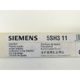 Siemens 5SH3 11 DIAZED DII 4A Passschraube VPE = 10St.   - ungebraucht! -