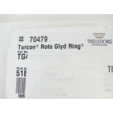 Trelleborg TG4301800-T10 Turcan Roto Glyd Ring Unit 6 pieces - unused! -