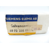 Siemens 60 72 235 E039E Galvanometer  - ungebraucht! -