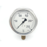 WIKA Kl. 1,0 DIN 16007 MHYdraulic pressure gauge 0-250 bar