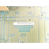 BWO CNC788 083329 Maschinenbedientafel mit Monitor 10,4" SN:9285.003A