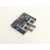 Festo 161415 Solenoid valve with 2x MSZC-3-21-DC 384163