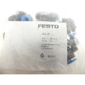Festo QSL-10 Push-in L-connector 153073 Qty = 10 pieces > unused! <