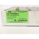 Wieland 73.710.6458.0 Socket insert PU 10 pieces - unused!
