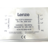 Lenze EZF3-008A001 Noise filter Sch FS 5052-8-29