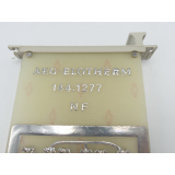 AEG - Elotherm 144.1277 NF Karte 1