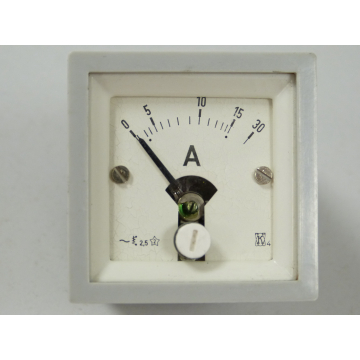 TGL Leipzig Einbau - Amperemeter 0-30A