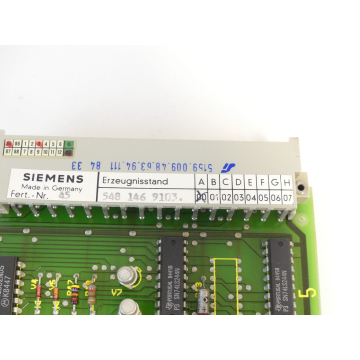 Siemens 6FX1114-6AC00 Ankopplungsbaugruppe E-Stand 00
