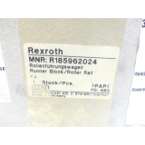 Rexroth MNR: R185962024 roller guide carriage - unused! -