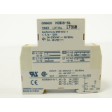 Omron H3DS-SL timing relay 0.1 s - 120 h, 24 - 230 V AC,...