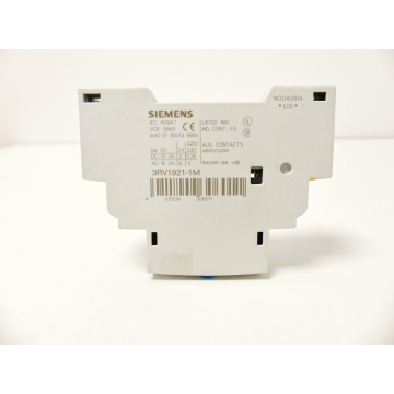 Siemens 3RV1921-1M signaling switch for circuit breakers