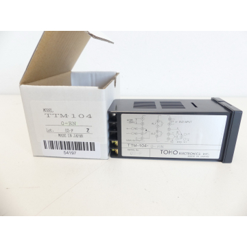 Toho Electronics TTM-104-0-RN Temperaturregler    > ungebraucht! <