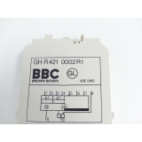 BBC GH R 421 0002 R1 Relay module VDE 0160