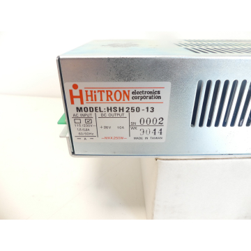 Hitron electronics HSH250-13  Netzteil   > ungebraucht! <
